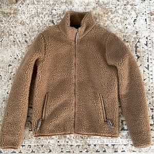 Brown Sherpa fleece